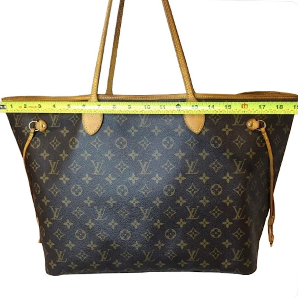 LOUIS VUITTON Monogram Neverfull GM Tote Organizer, LV Dust Bag, COA - Picture 13 of 17